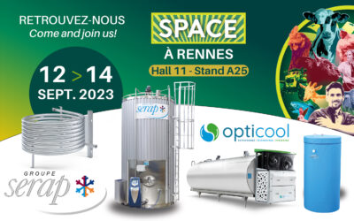 Le Groupe SERAP participera à la 36ème édition du Salon SPACE à Rennes.
