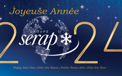 JOYEUSE ANNÉE 2024 DE LA PART DU GROUPE SERAP